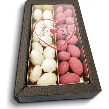 Čokoláda Sablio Mandle v čokoládě Puzzle love - 2x 80g