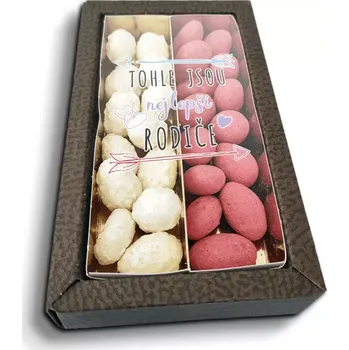 Čokoláda Sablio Mandle v čokoládě Tohle jsou nejlepší rodiče - 2x 80g