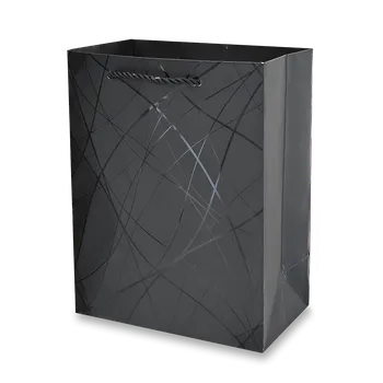 Dárková taška Dárková papírová taška - velikost S, dark