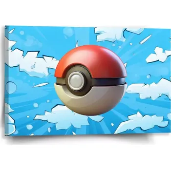 Obraz Sablio Obraz Pokemon ball Obloha - 60x40 cm
