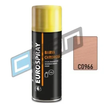 Barva ve spreji COLORLAK AC741 EUROSPRAY Chromová barva měď C0966 lesk 400 ml