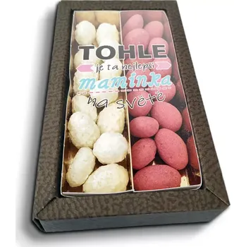 Čokoláda Sablio Mandle v čokoládě Tohle je ta nejlepší maminka na světě - 2x 80g