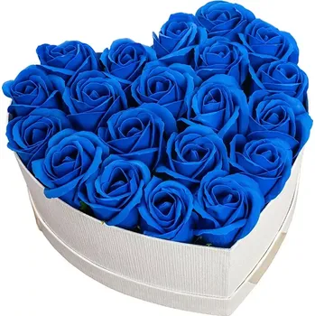 Mýdlo Mýdlová Kytice Blue | Bílé Srdce XL