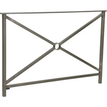 Zábradlí Zábradlí Héritage, délka 1500 mm, bez madel, jednoduchý kříž, barva šedá Procity