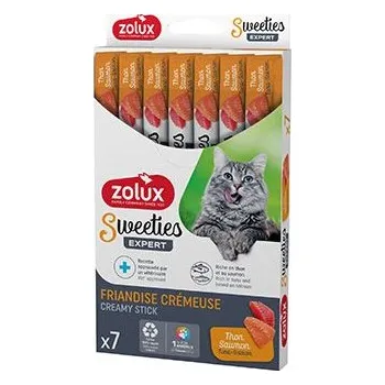 Krmivo pro kočku Zolux S.A.S. Pochoutka kočka SWEETIES tuňák a losos 7ks Zolux
