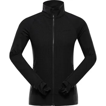 Dámská mikina Dámská funkční mikina ALPINE PRO Querta 2 černá Velikost: XS