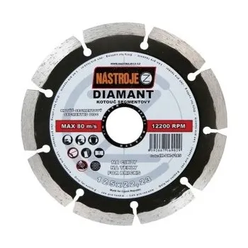 Řezný kotouč Kotouč diamantový segmentový 180x2,2x22mm, na cihly