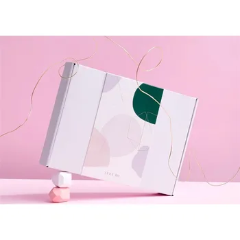 Archivační box Krabice s košilkou 140x118x80 mm / bílá BS