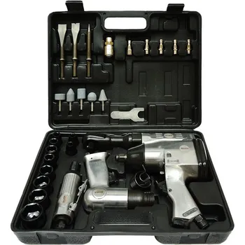 Sada nářadí GEKO Pneumatická sada nářadí 4ks - 32 dílná sada 00259