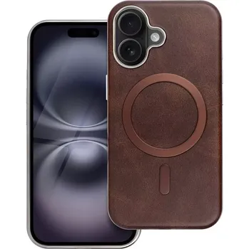 Pouzdro na mobilní telefon Pouzdro Gentleman Mag Cover s MagSafe na iPhone 15 - hnědé