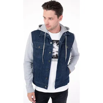 Moto bunda Bavlněná bunda V přiléhavém střihu 179251