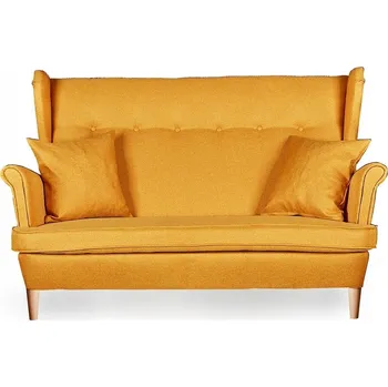 Pohovka Pohovka ušák Ari skandinávský styl, nerozkládací Family Meble žlutá melounová