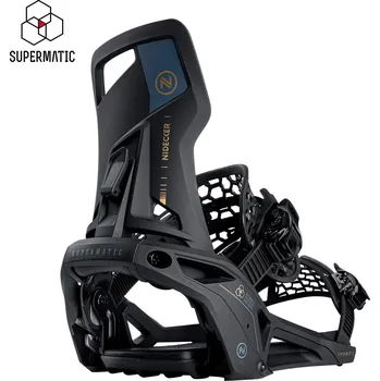 Vázání na snowboard Vázání na snowboard Nidecker OG Supermatic black L 2026 - Odesíláme do 24 hodin