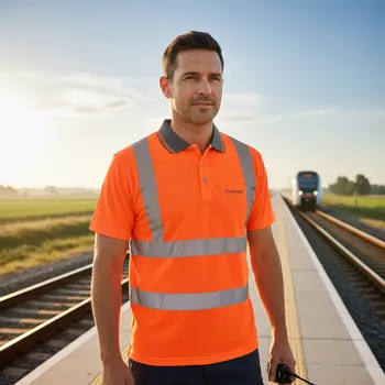 Portwest Polokošile SAKABA, oranžová Velikost XXXXL oranžová