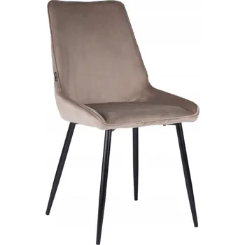 Židle ExitoDesign velur béžová 1 ks