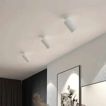 Lampička Vestavné bodové svítidlo Arcchio Davin, bílé, válec, sada 2 kusů - Stínítko - Ø 5,6 cm, délka 9 cm; podstavec - Ø 7,5 cm, hloubka 4 cm bílá 1 x 10 W LED - Doprava zdarma