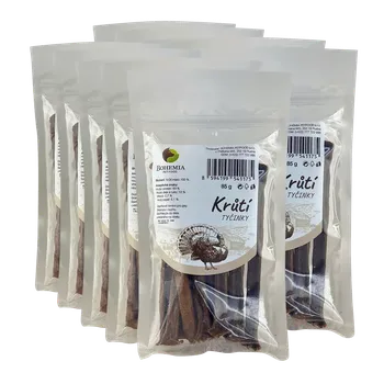 Pamlsek pro psa Bohemia Pet Food 10x BOHEMIA Krůtí tyčinky 85g