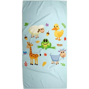 Osuška Sablio Ručník Zvířátka 3 - 50x100 cm