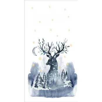 Látka kočárkovina PANEL A 55x105 winter deer