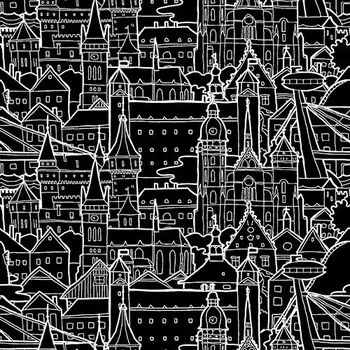 Látka taft satén I love Slovakia- doprodej