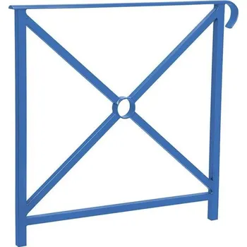 Zábradlí Procity Zábradlí Héritage, délka 800 mm, jedno madlo, jednoduchý kříž, barva modrá RAL5010