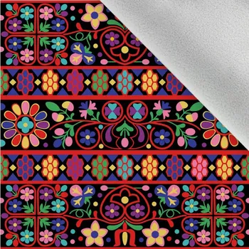 Látka softshell zimní Čataj černý by Takoy®