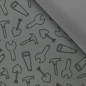 Látka s potiskem kočárkovina TD/NS nářadí