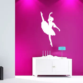 samolepka Sablio Samolepka na zeď: Baletka - 50x90 cm