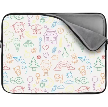 pouzdro na notebook Sablio Obal na notebook Barevná školka - 13"