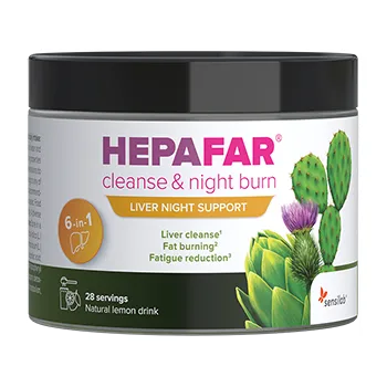 Zdraví Hepafar Cleanse & Night burn – Očistný detoxikační nápoj
