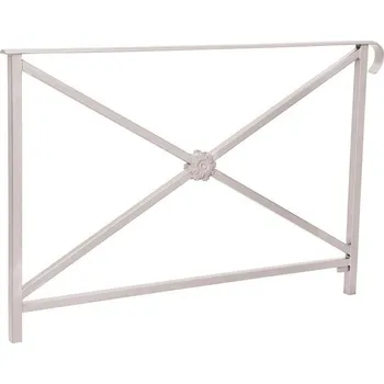 Zábradlí Procity Zábradlí Héritage, délka 1500 mm, jedno madlo, jednoduchý kříž s růžicí, barva šedá RAL7044