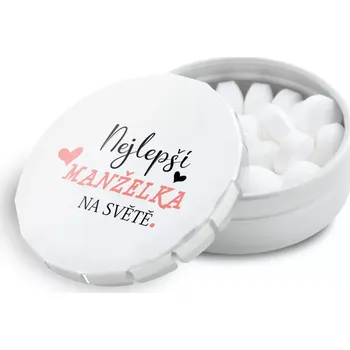 Bonbon Sablio Mentolky Nejlepší manželka na světě: 3 ks