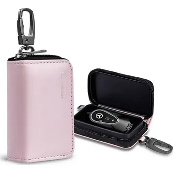 Bezpečnostní pouzdro Tech-Protect KLR300 pro klíče s RFID ochranou - Světle růžové