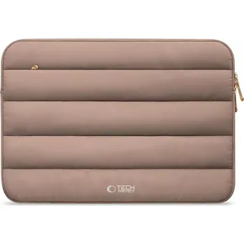 pouzdro na notebook Tech-Protect Fluffy Sleeve 15-16" notebookové pouzdro - Walnut