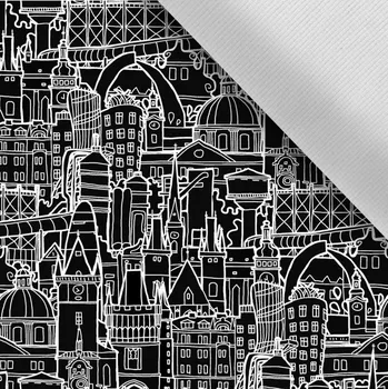 Softshell letní pružný I love Czech Republic černá