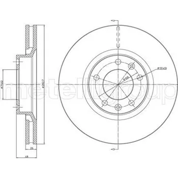Brzdový kotouč Brzdový kotouč CIFAM (800-295)