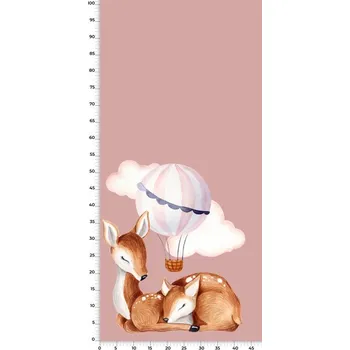 Panel na fusak z kočárkoviny 50x100 nature/příroda - starorůžová "B"