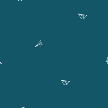 Látka na plavkové šortky malé papírové letadla