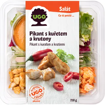 Zelenina UGO Pikant salát 210g