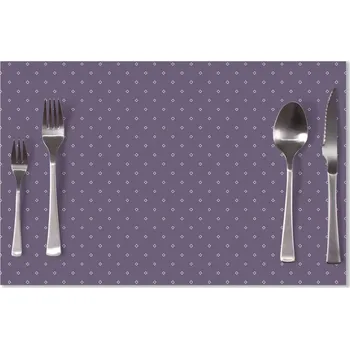 prostírání Sablio Prostírání Bílé čtverce: 40x30cm