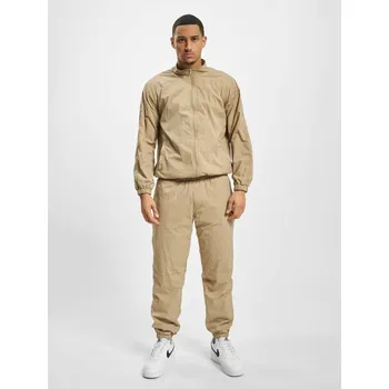 DEF Elastic plain track suit - beige 3XL