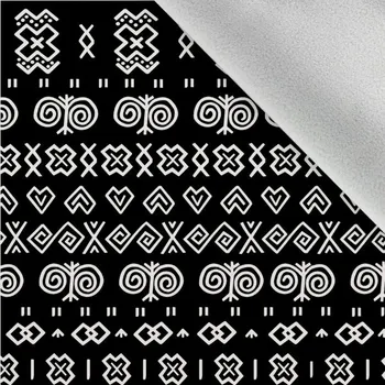 Látka softshell zimní Čičmany černé