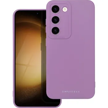 Pouzdro na mobilní telefon Zadní ochranný kryt ROAR case LUNA pro Samsung Galaxy S23, fialová