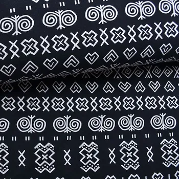 Látka letní softshell Čičmany černé