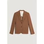 SAKO GANT SLIM PIQUE BLAZER ROASTED WALNUT