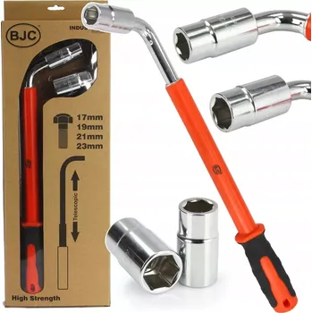 Klíč KLÍČ L TELESKOPICKÝ NA KOLOVÉ MATICE 17-19-21-23 MM BJC M57080