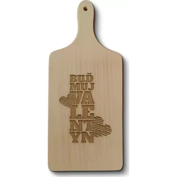 Kuchyňské prkénko Sablio Prkénko Buď můj Valentýn 2