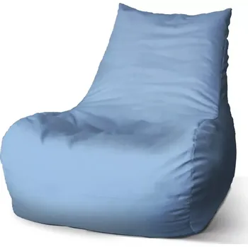 Sedací pytel Sablio Sedací vak Bean Modrá sky blue - 100 x 90 x 45 cm