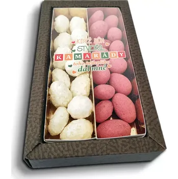 Čokoláda Sablio Mandle v čokoládě Když Bůh stvořil kamarády - 2x 80g