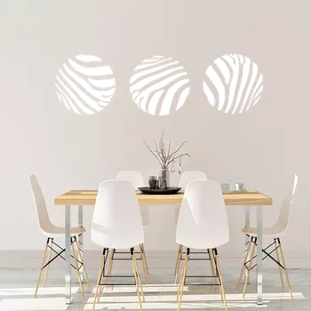 samolepka Sablio Samolepka na zeď: Zebří kruhy